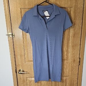 Freshman Blue Collared Dress